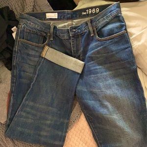 Low rise “Sexy Boyfriend” jeans